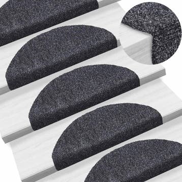 vidaXL Trapmatten Zelfklevend 15 stuks 65x21x4 cm, Verzenden
