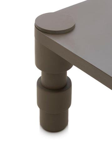 GAN Rugs - Patricia Urquiola - Table dappoint - Aluminium -
