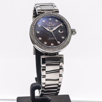 OMEGA - 34 mm, Stainless steel on stainless steel - De Ville, Nieuw