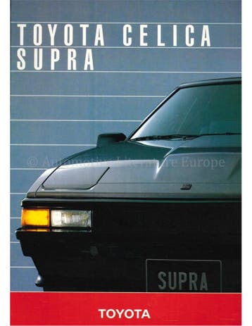 1984 TOYOTA CELICA SUPRA BROCHURE FRANS, Nieuw