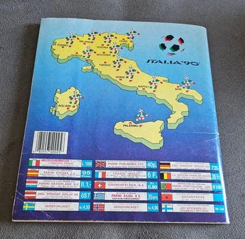 1990 Panini Italia 90 World Cup Word cup ITALIA 90 Met, Nieuw
