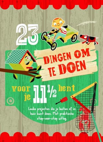 23 dingen om te doen voor je 11½ bent 9789089413819, Verzenden, Zo goed als nieuw, Mike Warren