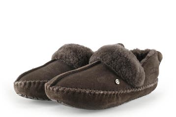 Warmbat Pantoffels in maat 41 Bruin, Kleding | Heren, Schoenen, Bruin, Verzenden, Warmbat, Zo goed als nieuw