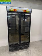 Combisteel Réfrigérateur à roulettes à double porte vitrée, Verzenden