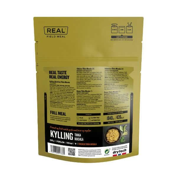 Kip Tikka Masala - 620 kcal - Real Field Meal, Diversen, Levensmiddelen, Verzenden