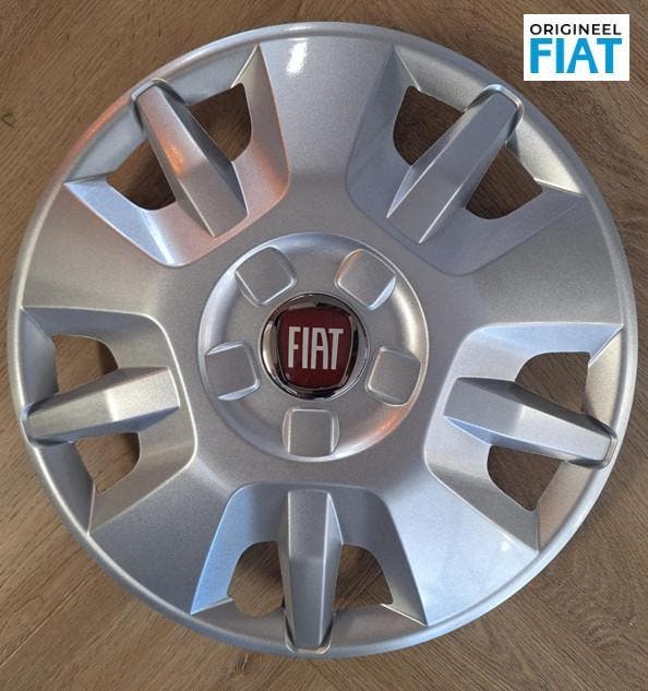 Wieldoppen set 4 stuks Fiat Ducato origineel 15 Inch Rood, Autos : Divers, Enjoliveurs, Envoi