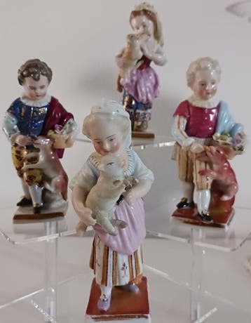 Edme Samson & Cie - Styl Chelsea - Figuur - Dzieci ze