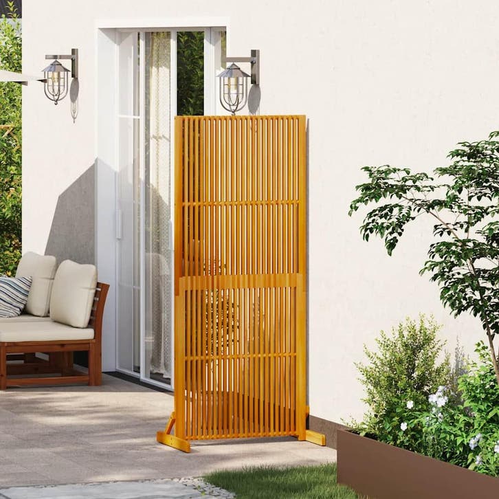 vidaXL Privacyscherm 180,5 cm massief acaciahout voor, Huis en Inrichting, Woonaccessoires | Overige, Nieuw, Verzenden