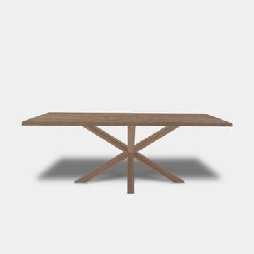 Tafel Boomstam eikenhout  Matrix hout  160x90, Nieuw