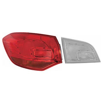 Opel Astra J 2010-2015 Achterlichtglas Buiten Links Break, Verzenden