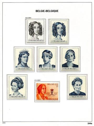 Belgique 2000/2002 - Timbres issus des Blokken et Boekjes