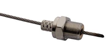 Staalkabel schuifsysteem voor schappen 2.5mm, Verzenden