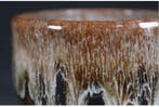 Chawan - Steengoed - Snowfall Drip Glaze, Antiek en Kunst