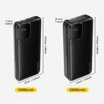 Powerbank 22,5W PD Snelladen  - 10.000mAh - 2 Oplaadpoorten, Verzenden
