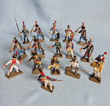 prado? - Figuur - Napoleonic toy soldier figures (16) -