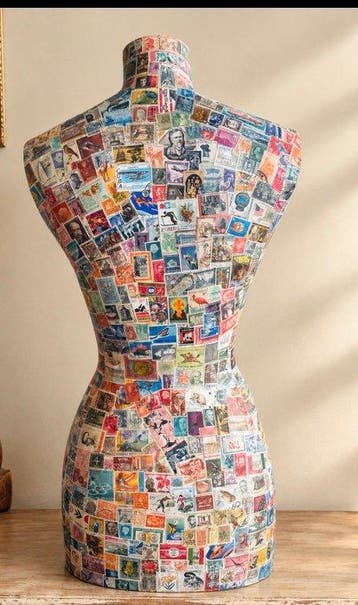 Mannequin - Manichino Sartoriale Vintage in Cartapesta –