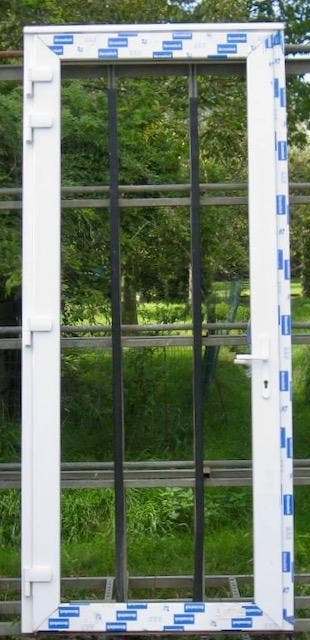 BUITEN draaiende pvc deur ,buitendeur ,achterdeur 105 x 243, Bricolage & Construction, Fenêtres & Moustiquaires, Enlèvement ou Envoi