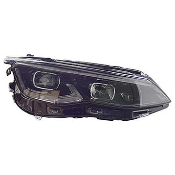 Volkswagen Golf 8 Koplamp rechts 20-24 LED Zwart (Koplampen), Auto-onderdelen, Verzenden, Nieuw