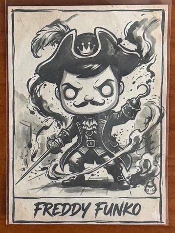 Funko - Funko Pop - Freddy Funko as Hook – Limited Edition