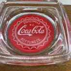 Collectie van memorabilia - Glazen asbak - Coca-Cola, Verzamelen, Nieuw