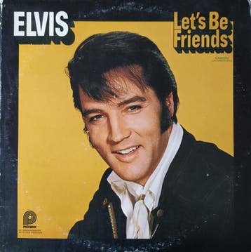Elvis Presley - Lets Be Friends, Verzenden, Gebruikt