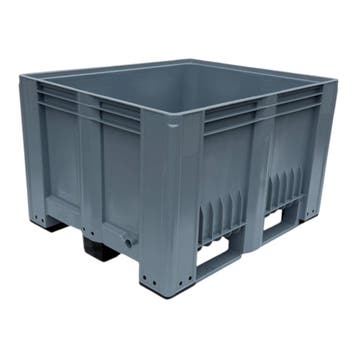 Kunststof palletbox PB018 - 3 sleden, Nieuw