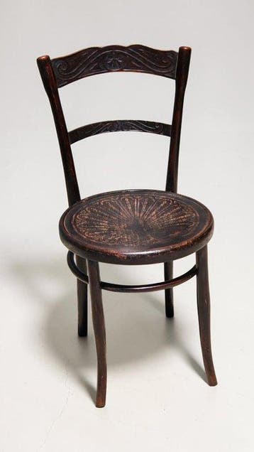 J.&J. Kohn, Thonet - Jacob & Josef Kohn - Stoel - Beuken -, Antiek en Kunst