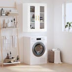 vidaXL Bovenkast 69,5x34x90 cm wit, Verzenden, Nieuw