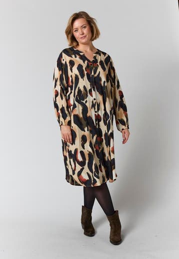 Gozzip jurk AnjaL=50/52Maat 46/48 (XL) of groter, Verzenden