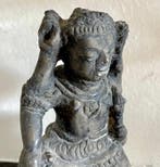 Statue, Vishnu ? - 23 cm - Pierre