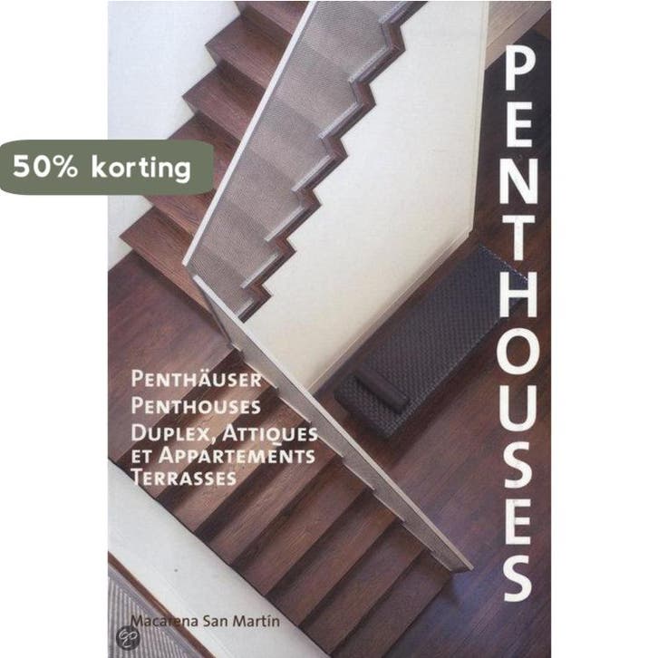 Penthouses 9789057649462 M. San Martin, Boeken, Kunst en Cultuur | Architectuur, Gelezen, Verzenden