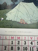 Hergé - Calendrier Scout 1940 (2 mois avec illustrations de, Nieuw