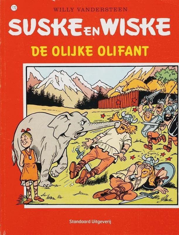 De olijke olifant / Suske en Wiske / 170 9789002138898, Livres, BD, Envoi