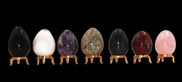 Set van 7 Premium natuurlijke edelsteenmineralen -