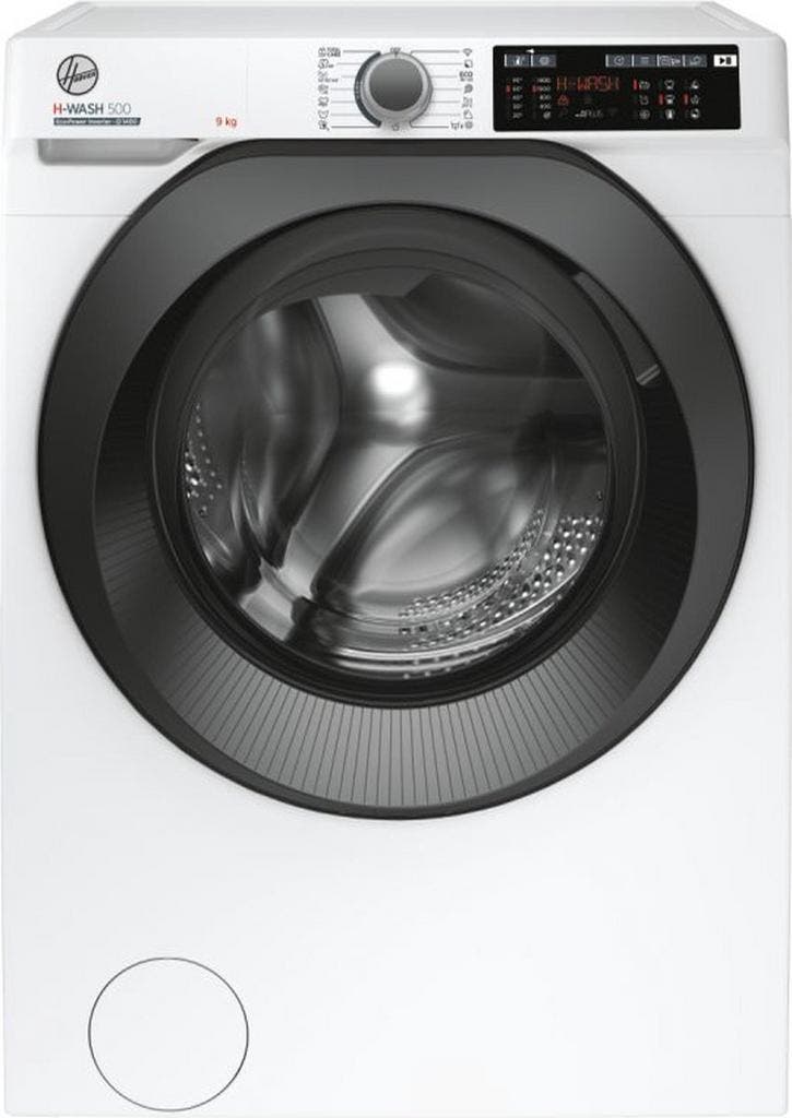 Hoover HW 49XMBB/1-S - H-WASH 500 - Wasmachine - 9kg 1400t, Elektronische apparatuur, Wasmachines, Ophalen of Verzenden