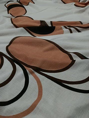 introvabile tendone vintage anni 70 - Gordijnstof - 610 cm