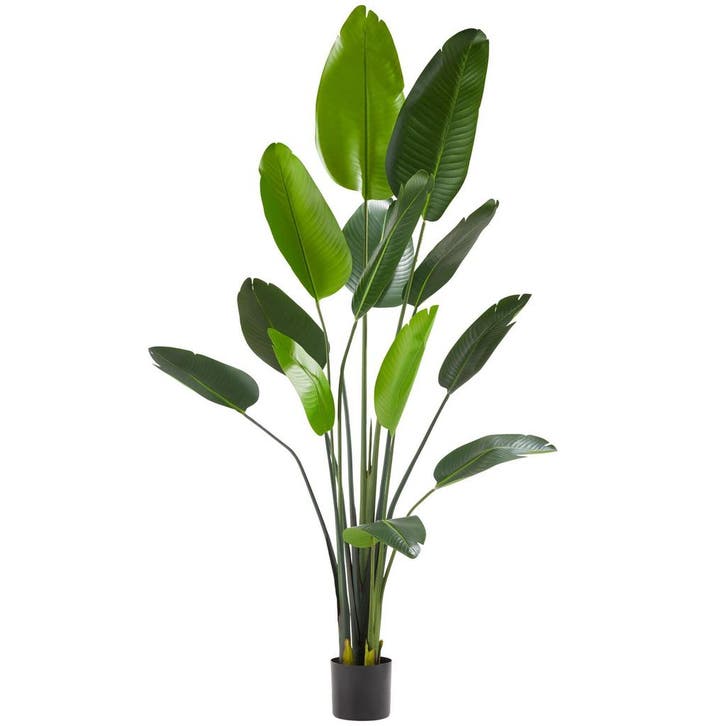 tectake Kunst paradijsvogelboom Tropic, natuurgetrouw - 180, Huis en Inrichting, Kamerplanten, Verzenden