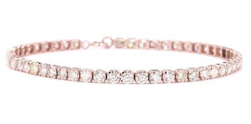 Zonder minimumprijs - Armband - 14 karaat Roségoud - 4.86ct., Nieuw