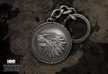Game of Thrones Metalen Sleutelhanger Stark Shield, Ophalen of Verzenden