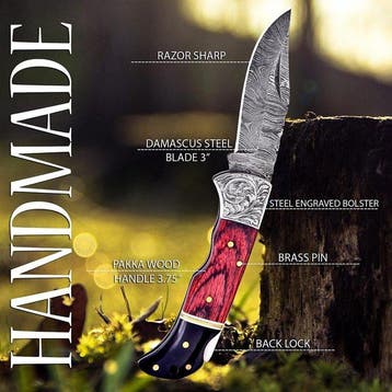 Hekito - Keukenmes - EDC-mes & kampeer mes - Exclusief