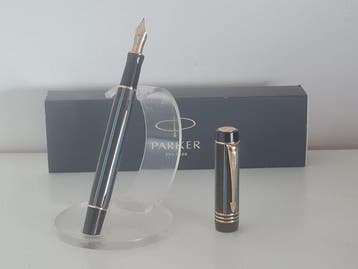 Parker - Duofold International Pinstripe Chocolat - Stylo à, Collections
