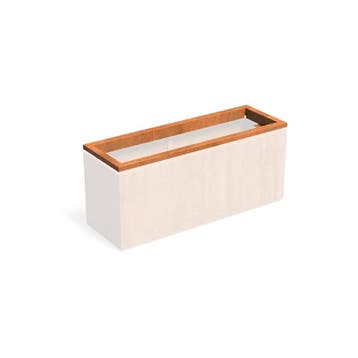 In-Lite Ready opzetrand - Cortenstaal - 150x50x8,9cm, Minder dan 30 cm, 100 cm of meer, Nieuw, Metaal