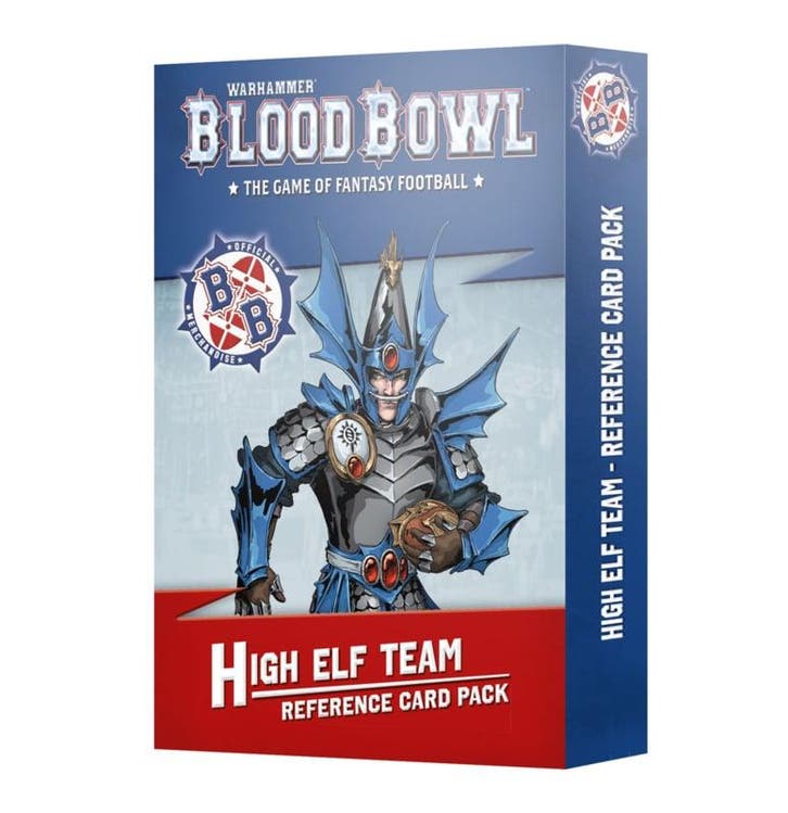 Blood Bowl High Elf Team reference cards (Warhammer nieuw), Hobby & Loisirs créatifs, Wargaming, Enlèvement ou Envoi