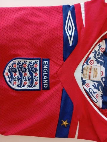 England - Coupe du Monde de Football - 2011 - Maillot de