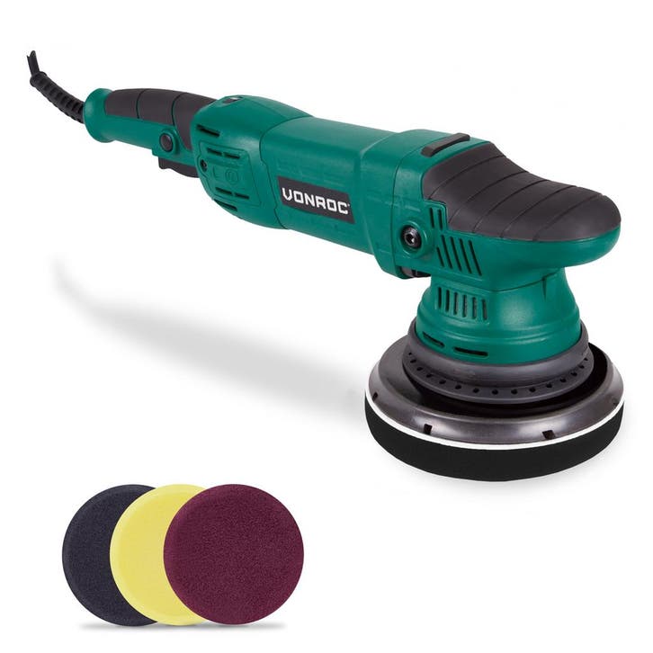 Excentrische polijstmachine 1050W - 150mm | Incl. 4, Doe-het-zelf en Bouw, Gereedschap | Overige machines, Nieuw, Verzenden