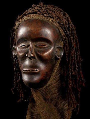 Enfant du Masque - Chokwe - Angola, Kongo, Sambia, Antiquités & Art