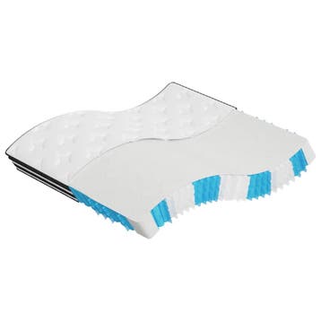 vidaXL Pocketveringmatras middelhard 180x200 cm, Huis en Inrichting, Slaapkamer | Matrassen en Bedbodems, Verzenden, Nieuw