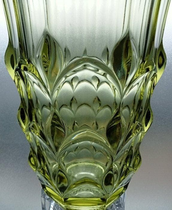 Val Saint Lambert - Vaas - Glas, Antiquités & Art, Curiosités & Brocante