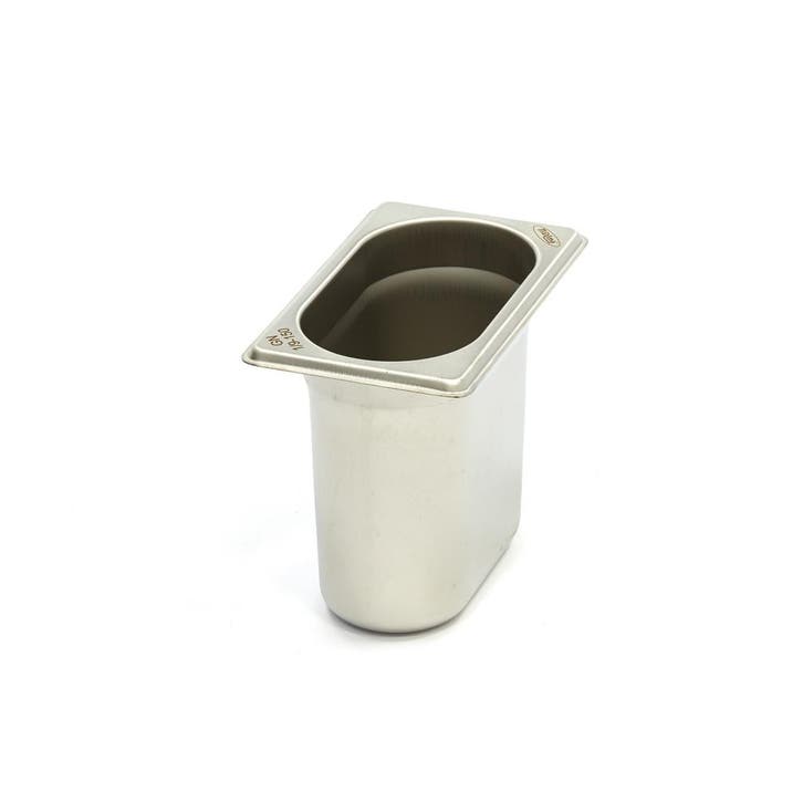 Gastronorm Bak - 1/9 GN - 15 cm Diep - RVS, Zakelijke goederen, Horeca | Keukenapparatuur, Nieuw in verpakking, Transport en Opslag