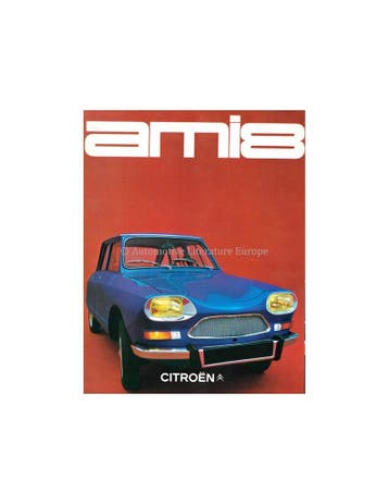 1969 CITROËN AMI 8 BROCHURE NEDERLANDS